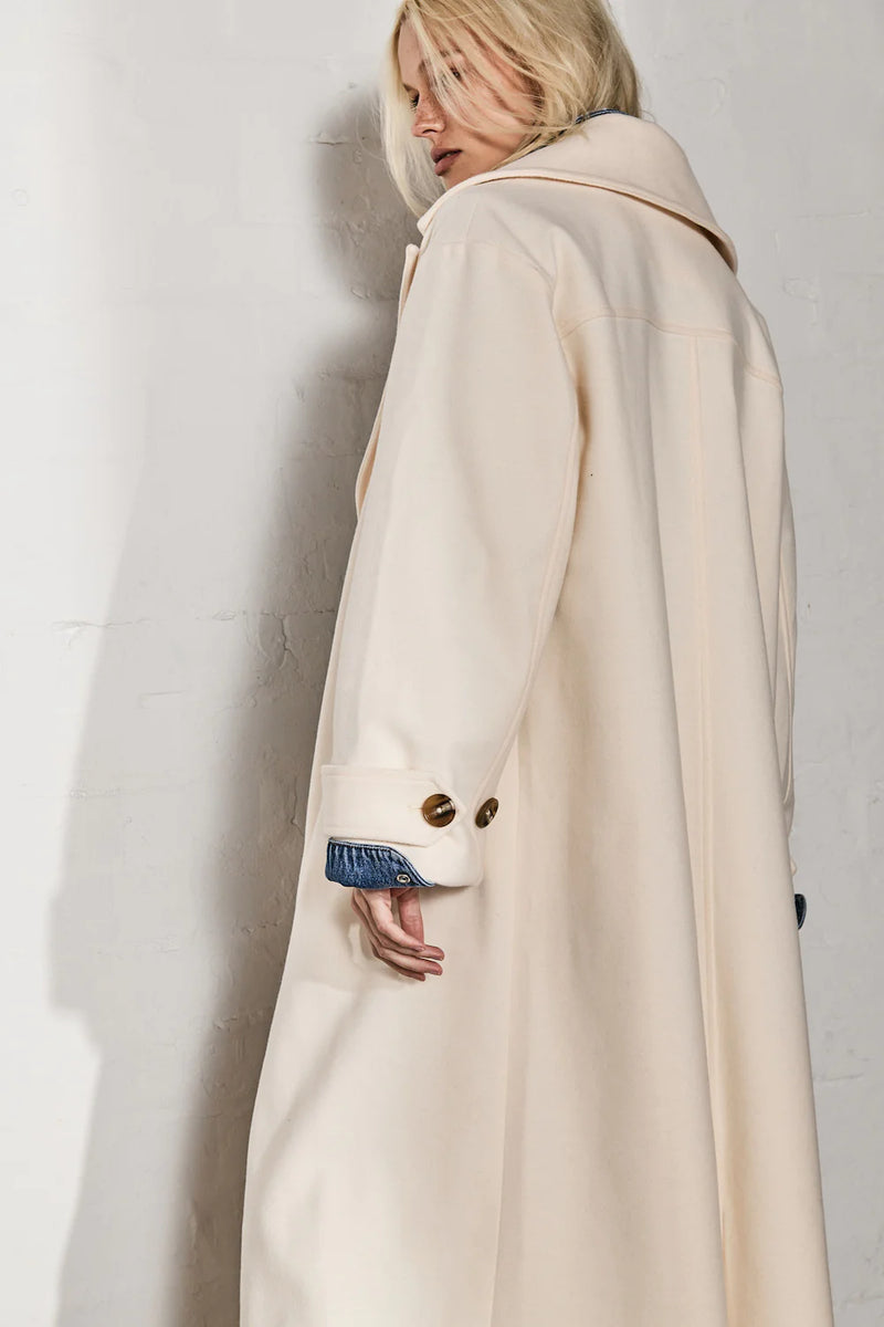 Gwyneth Coat | Ivory