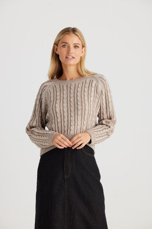 Ellie Knit | Taupe