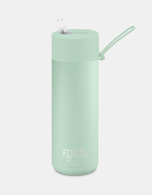 Frank Green | Ceramic Reusable Water Bottle 595ml | Mint Gelato
