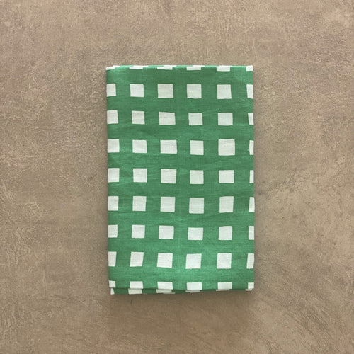 Gingham in Green Napkin - SET OF FOUR