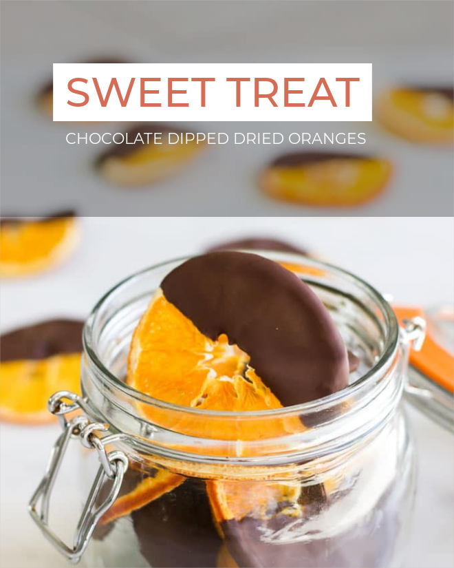 Betty + Lola Recipe Series: Chocolate Dipped Oranges