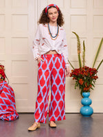 Fennel Pant | Ikat Red