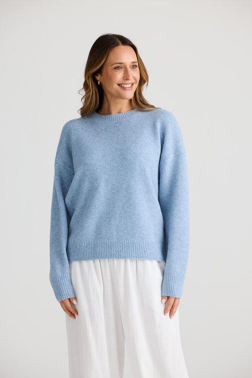 Overboard Knit | Lake Blue