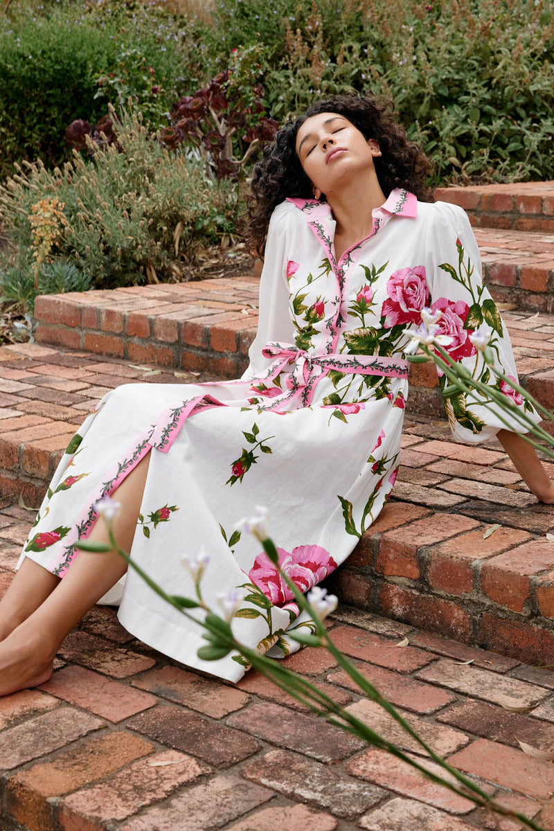Lucille Dress | Antique Rose