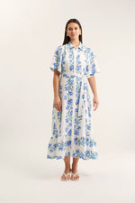 Emma Vine Dress | Blue