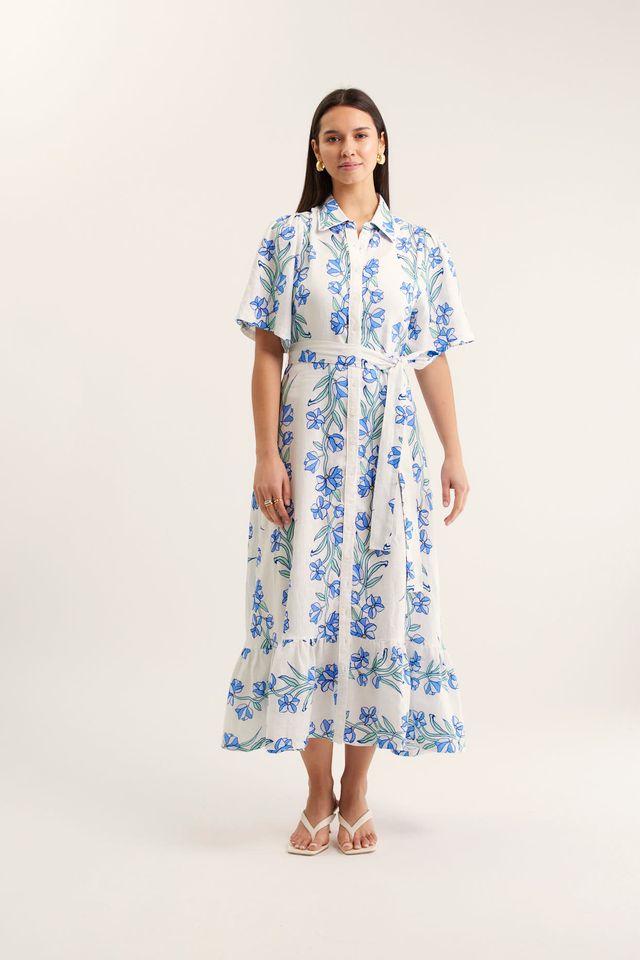Emma Vine Dress | Blue