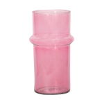 Glass Vase | Pink
