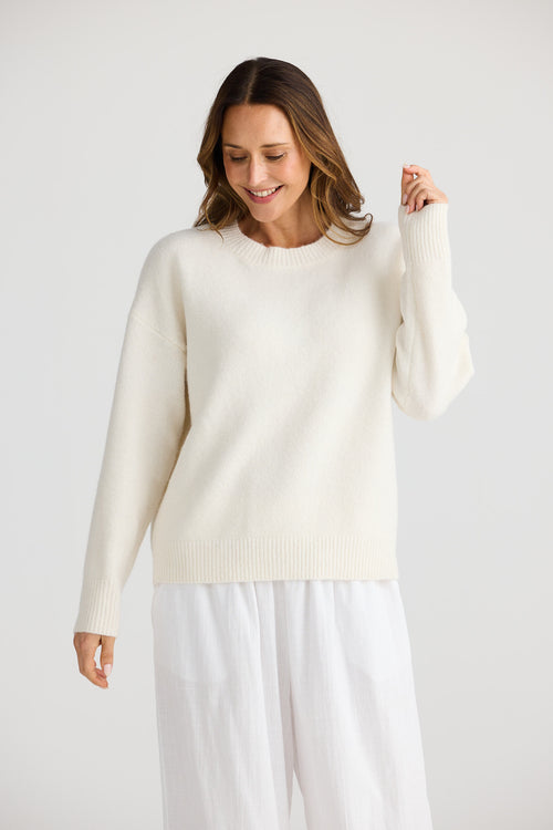 Overboard Knit | Off White