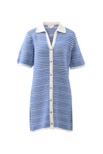 Nala Stripe Dress | Summer Blue