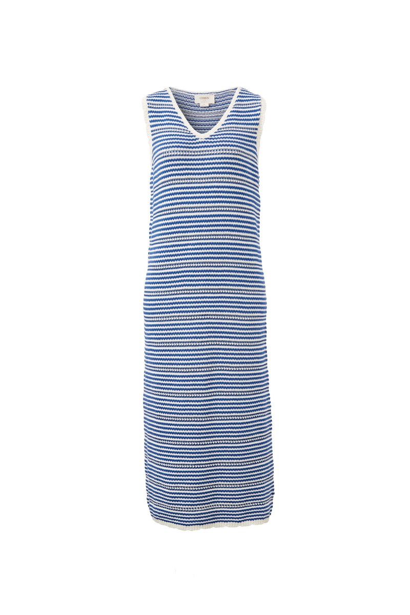 Nova Knit Dress | Summer Blue