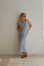 Nova Knit Dress | Summer Blue