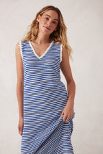 Nova Knit Dress | Summer Blue
