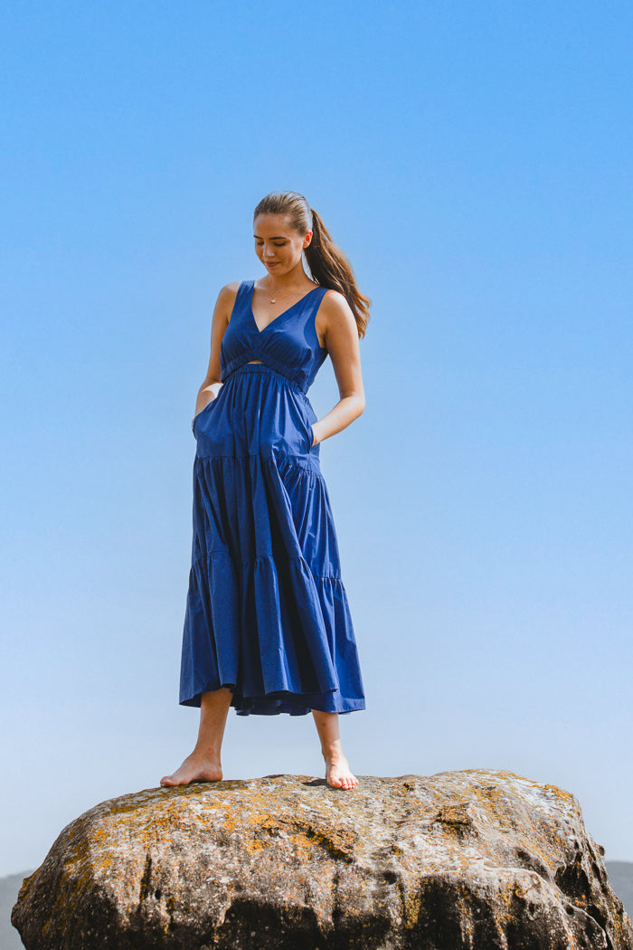 Emily Dress | Majorelle Blue