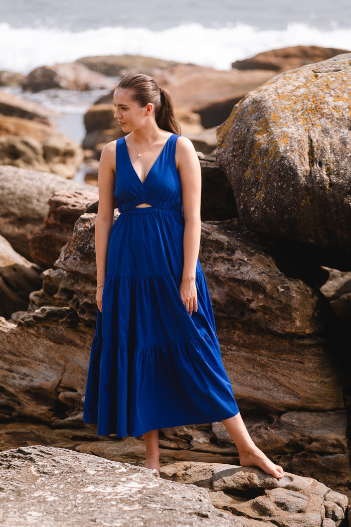 Emily Dress | Majorelle Blue