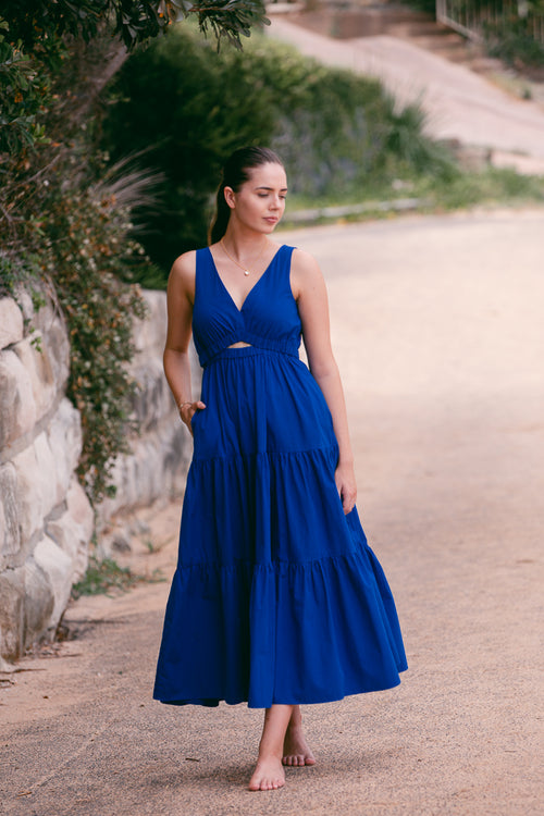 Emily Dress | Majorelle Blue