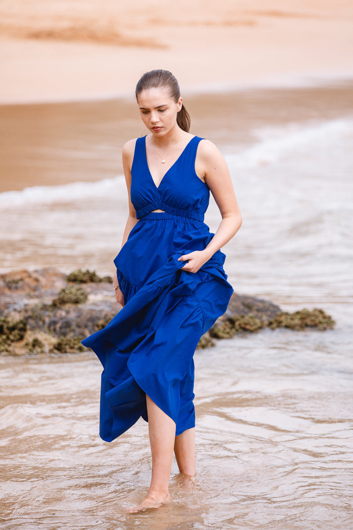 Emily Dress | Majorelle Blue