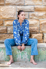 Daisy Button Blouse | Majorelle Garden