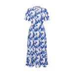Cable Dress | Azure Bouquet
