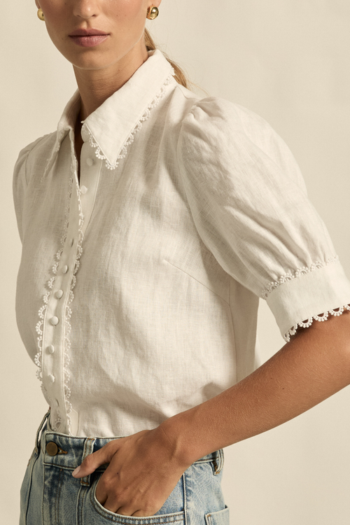 Tether Top | Porcelain
