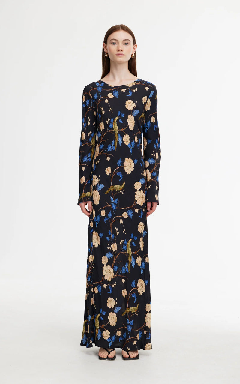 Nadia Dress | Night Garden