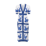Portrait Dress | Azure Collage