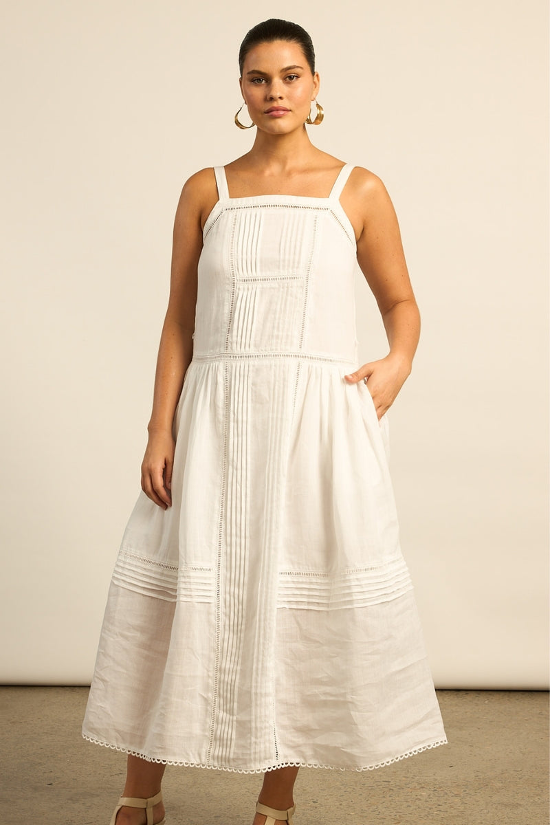 Altitude Dress | Porcelain