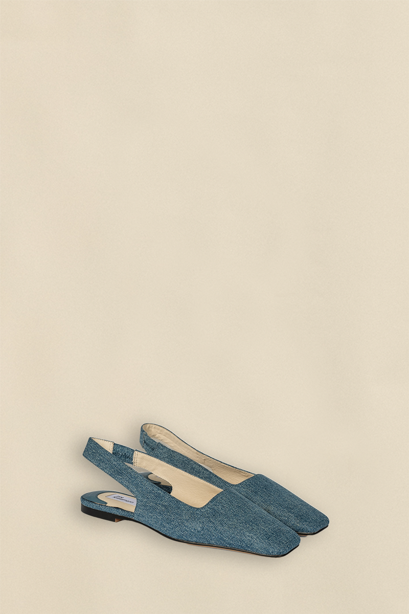 Rumour Slingback | Denim