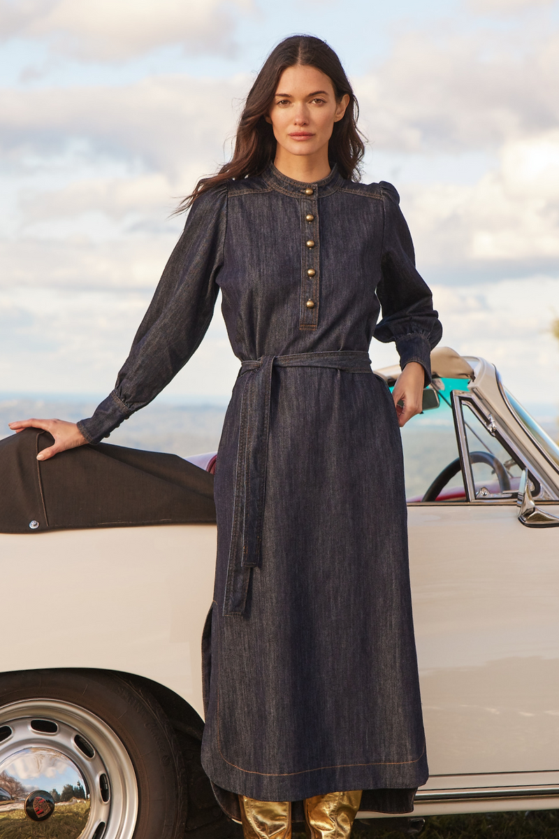Snapshot Dress | Dark Denim