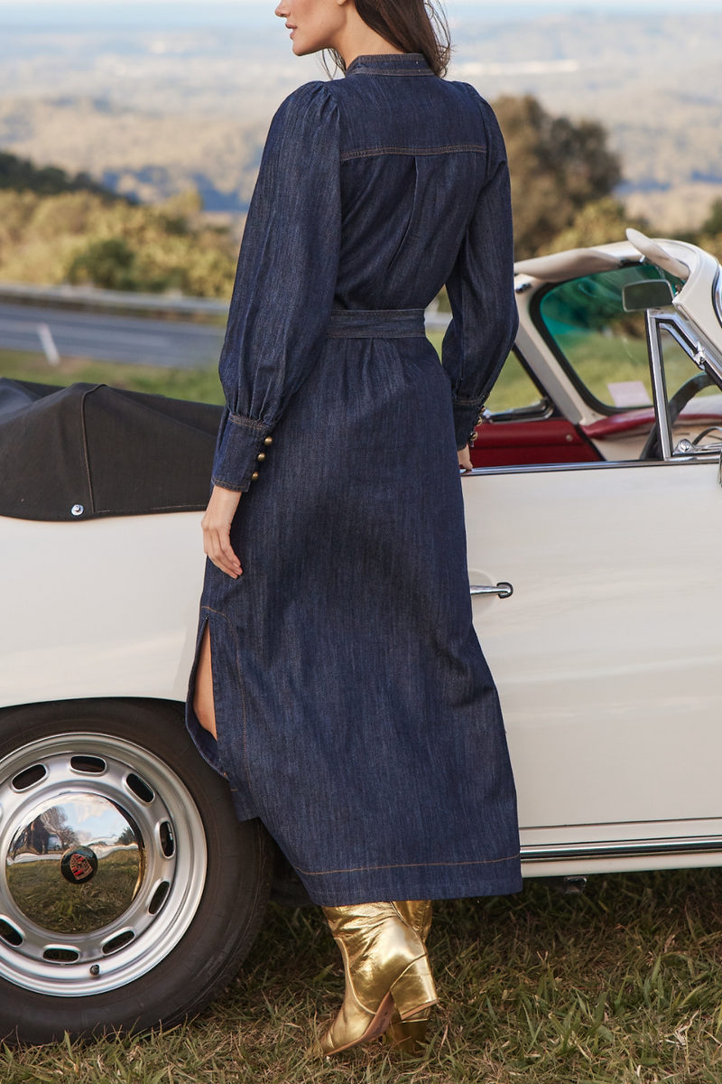 Snapshot Dress | Dark Denim
