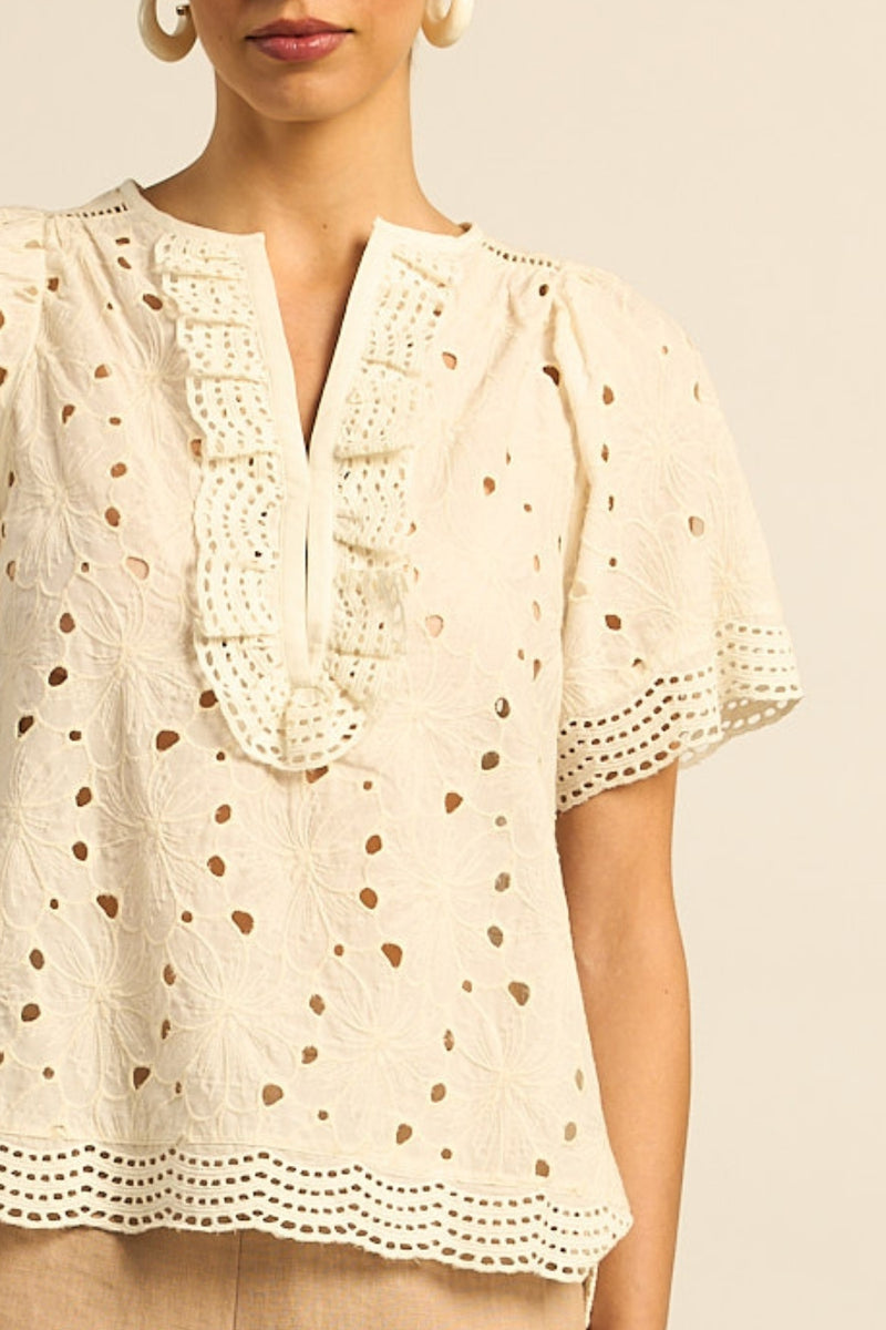 Vantage Top | Cream