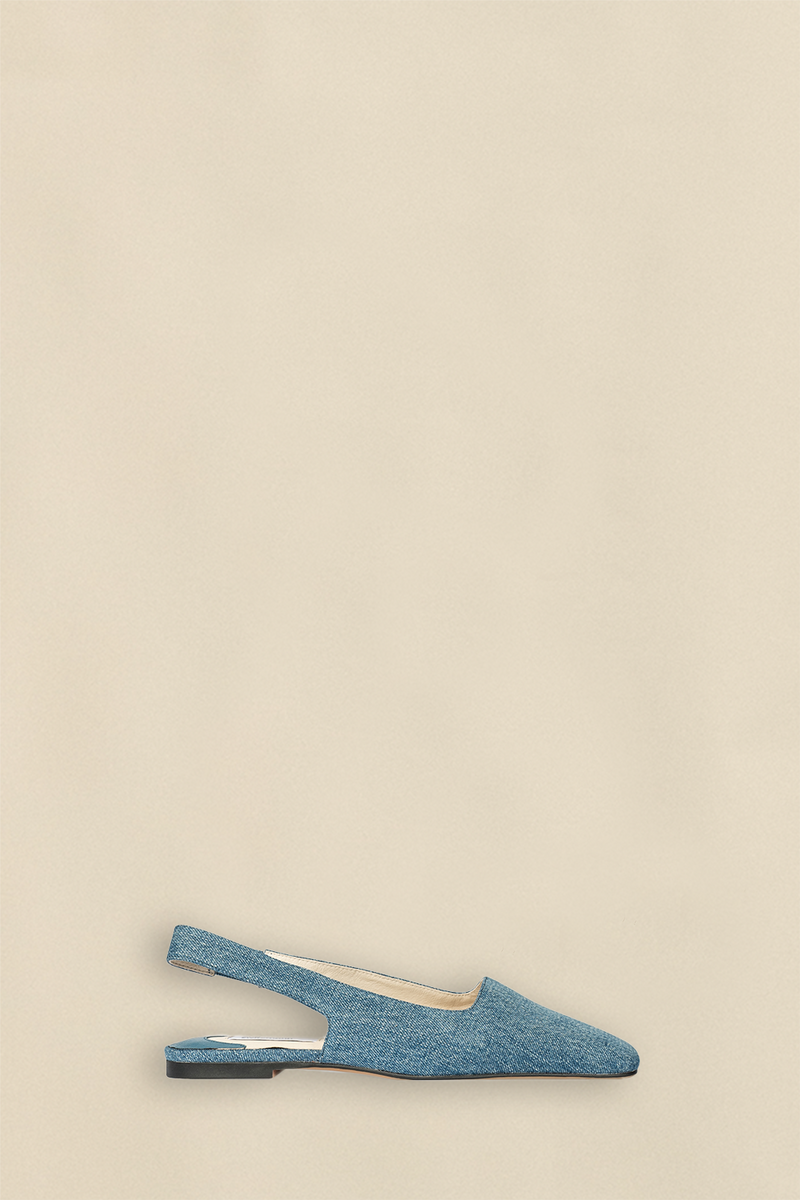 Rumour Slingback | Denim