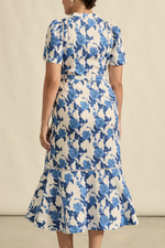 Cable Dress | Azure Bouquet
