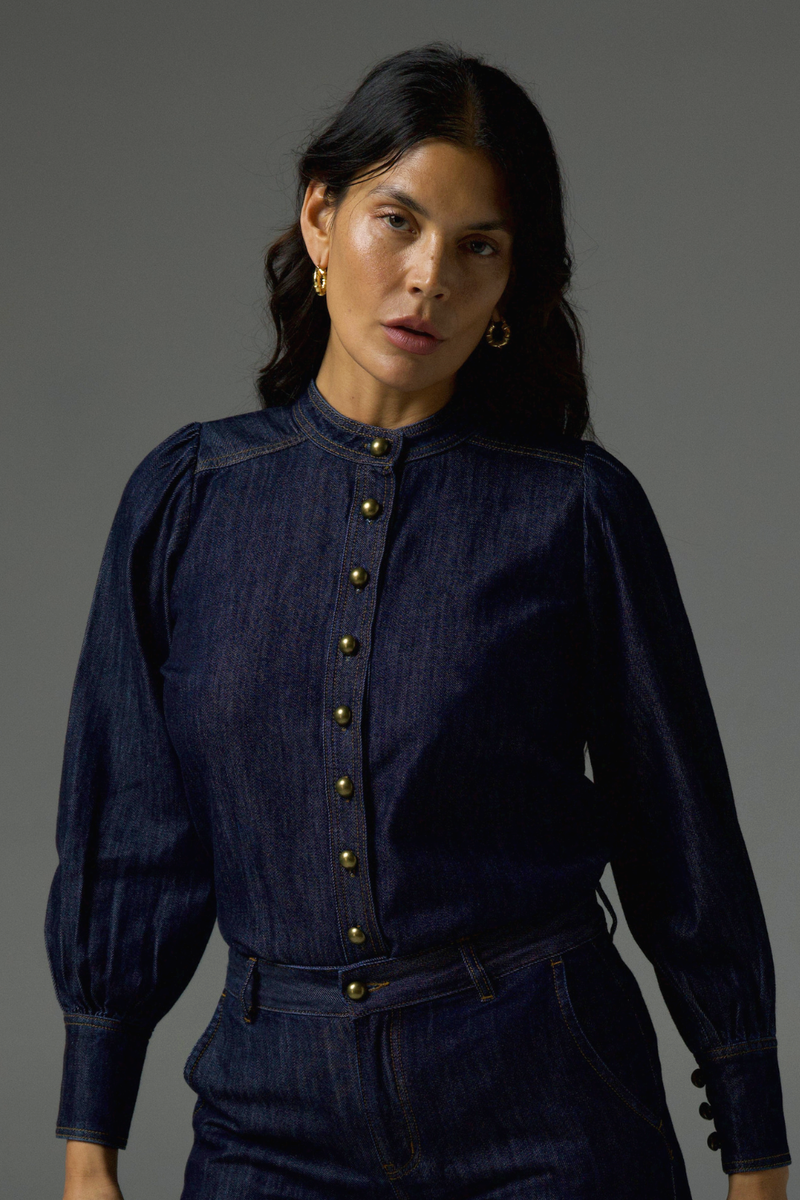 Hanker Top | Dark Denim