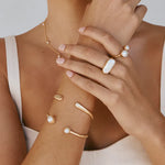 Double Pearl Cuff