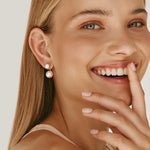 Double Pearl Ear Jacket