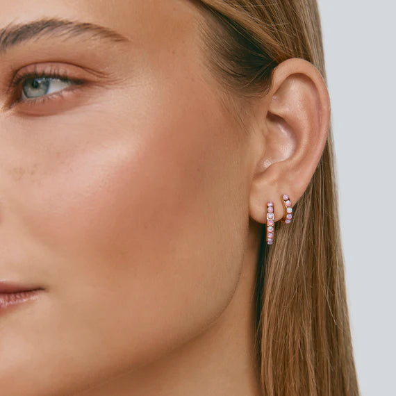 Pink Opal Crystal Midi