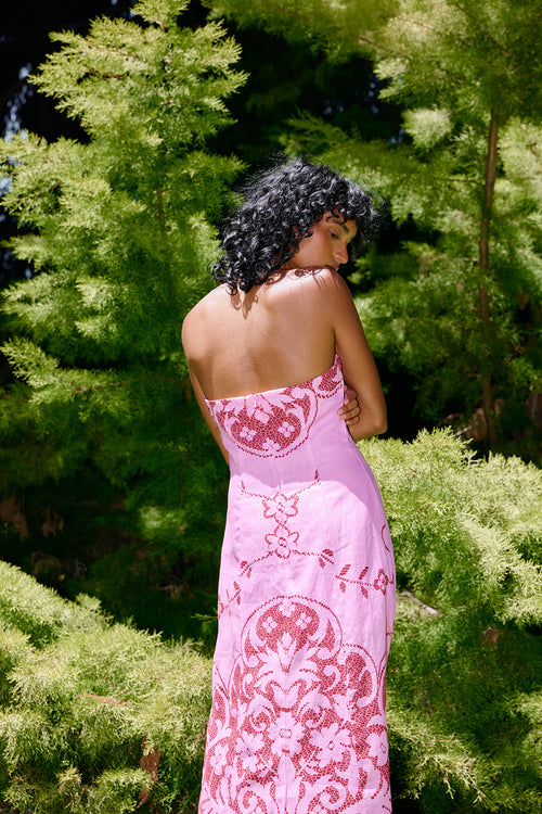 Harper Dress | Magenta
