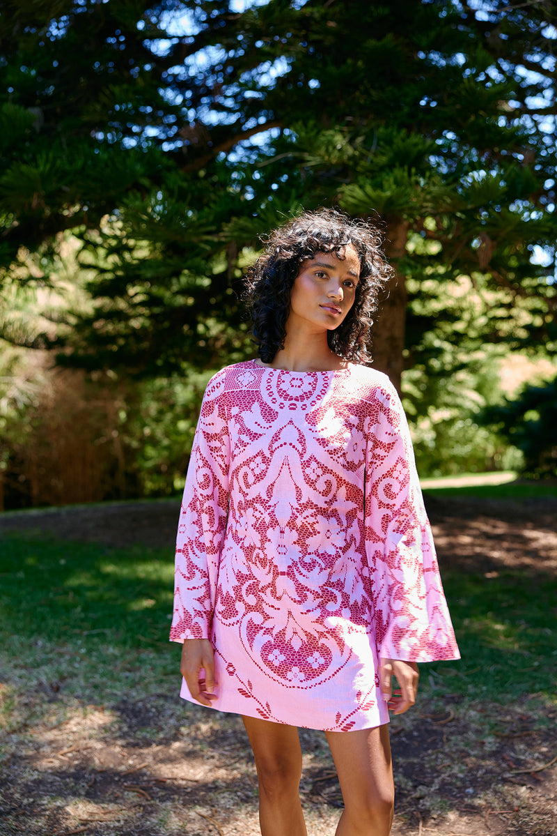 Maggie Dress | Magenta