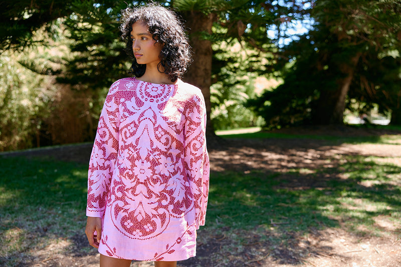 Maggie Dress | Magenta