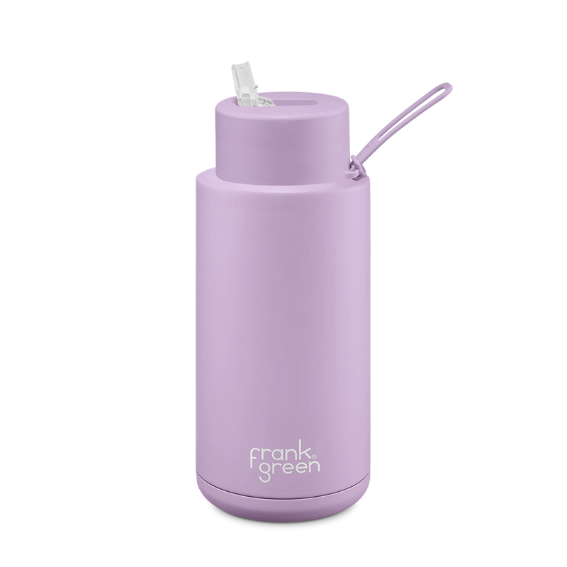 Frank Green | Ceramic Reuseable Bottle 1 litre | Lilac Haze