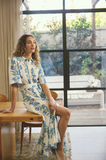 Emma Vine Dress | Blue
