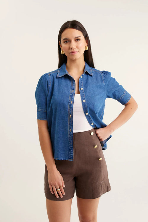 Ruby Shirt | Denim