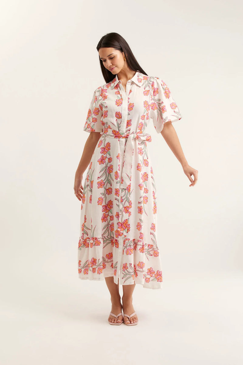 Emma Vine Dress | Pink
