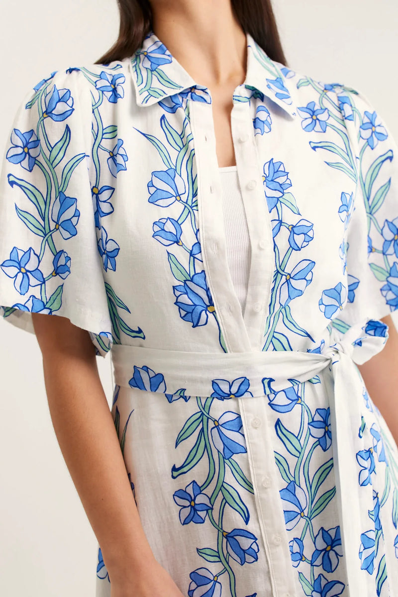 Emma Vine Dress | Blue