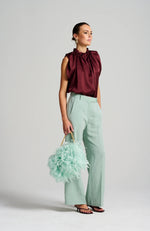 Le Cocktail Top | Burgundy
