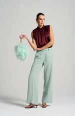 Le Cocktail Top | Burgundy