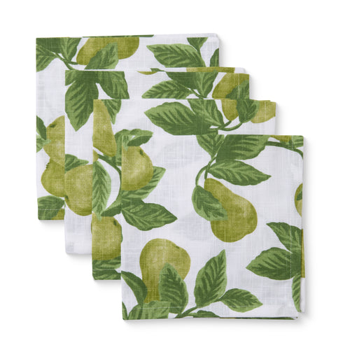 Pear Green Napkin set of 4