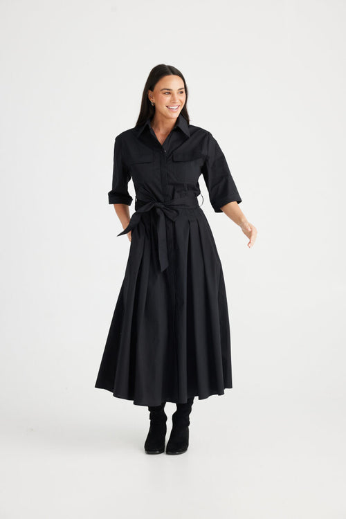 Rossellini Dress | Black