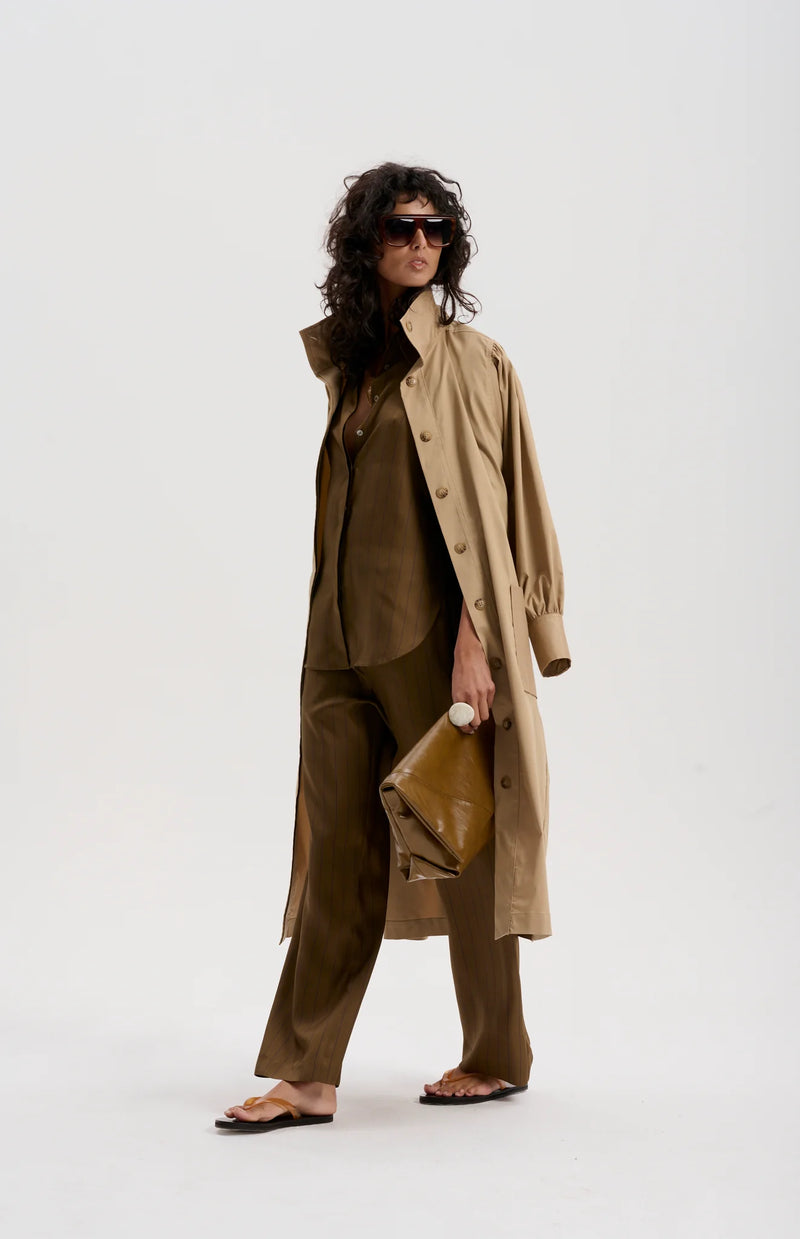 Storm Collar Trench with Gathers