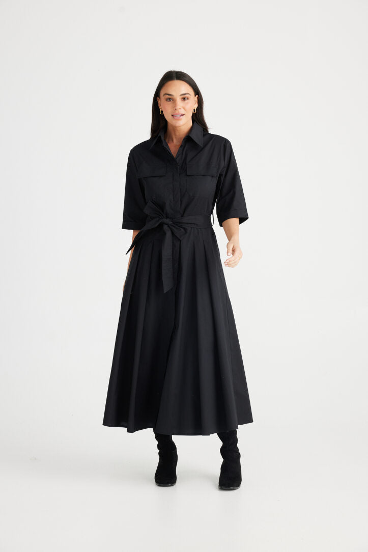 Rossellini Dress | Black